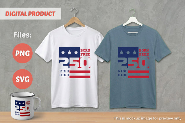 America 250th anniversary, USA 250, 4th Of July Sublimation v7 Sublimation Slim Studio 