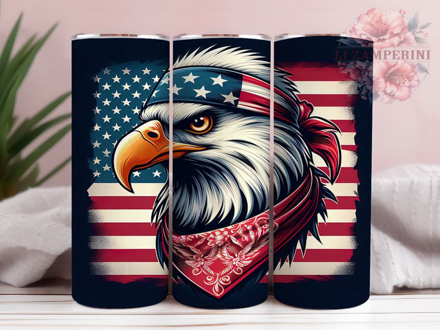 America Eagle 20oz Tumbler Wrap PNG, 4th Of July Tumbler Png, Straight & Tapered Tumbler Wrap, Instant Digital Download Sublimation Li Zamperini 