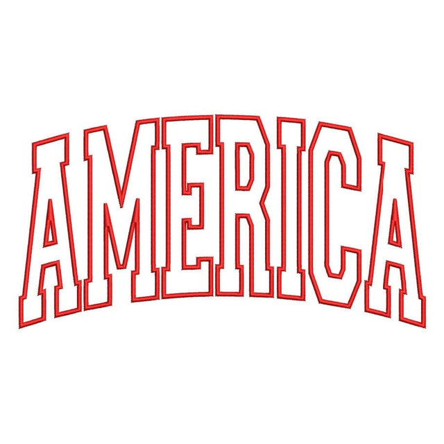 America Embroidery Design, Independence Day, 4th of July, Patriotic Embroidery Design, 5 sizes, Instant Download Embroidery/Applique DESIGNS Nino Nadaraia 