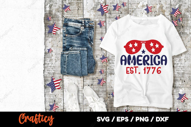 America est 1776 SVG Design SVG Designangry 