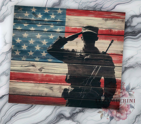 America Military Veteran 20oz Tumbler Wrap PNG, 4th Of July Tumbler Png, Straight & Tapered Tumbler Wrap, Instant Digital Download Sublimation Li Zamperini 