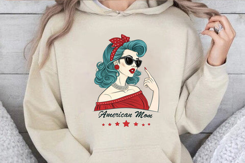 America Mom SVG Angelina750 