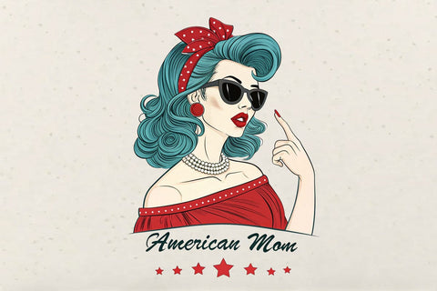 America Mom SVG Angelina750 