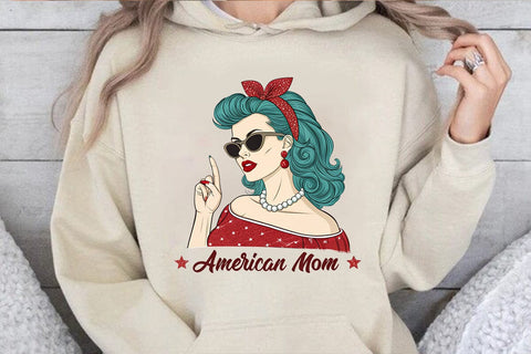 America Mom SVG Angelina750 