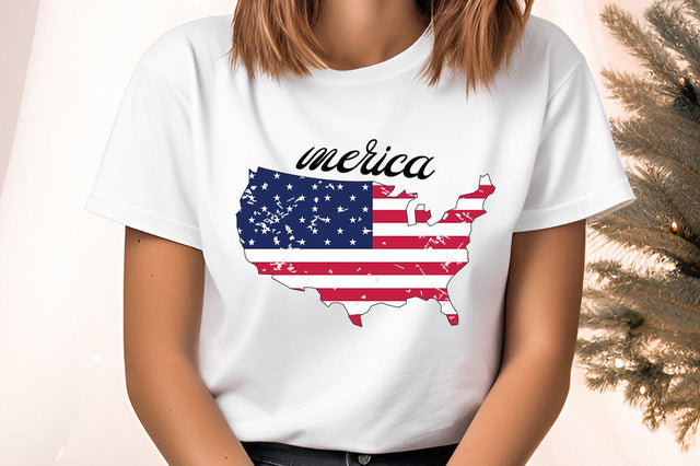 America PNG Design Sublimation Designangry 
