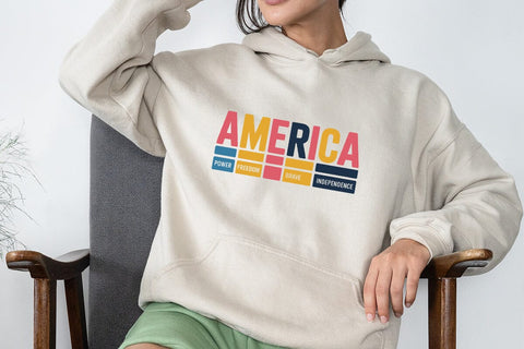 America Power Freedom Brave Independence SVG Angelina750 