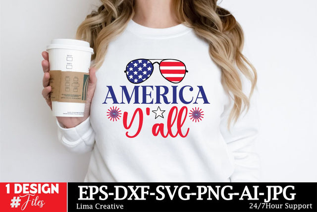 America Y'All SVG Cut File SVG Insomnia Std 