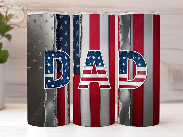 American Dad 20oz Tumbler Png, Straight & Tapered Tumbler Png, Dad Fathers Day Tumbler Png, Digital Download PNG Sublimation Lara' s Designs 