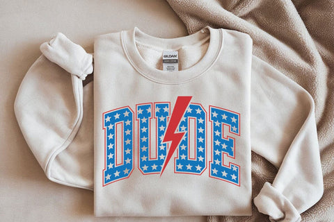 American Dude SVG PNG, Retro 4th of July Design SVG DesignDestine 