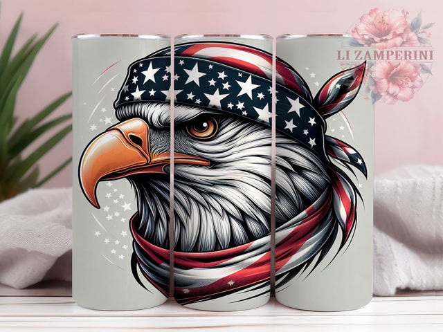 American Eagle 20oz Tumbler Wrap PNG, 4th of July Tumbler Png, Straight & Tapered Tumbler Wrap, Instant Digital Download Sublimation Li Zamperini 