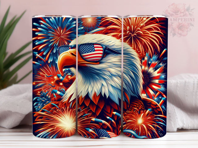 American Eagle 20oz Tumbler Wrap PNG, Patriotic Eagle Tumbler Png, Straight & Tapered Tumbler Wrap, Instant Digital Download Sublimation Li Zamperini 