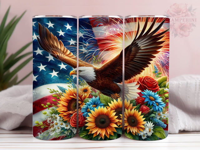 American Eagle 20oz Tumbler Wrap PNG, Patriotic Eagle Tumbler Png, Straight & Tapered Tumbler Wrap, Instant Digital Download Sublimation Li Zamperini 