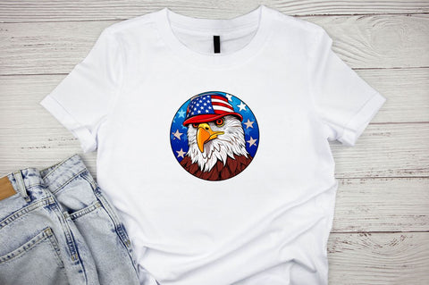 American Eagle 4th of July Sublimation Bundle Sublimation Designangry 