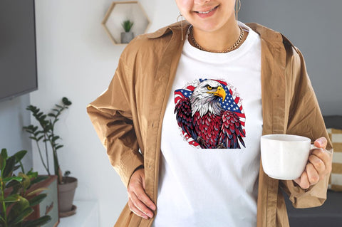 American Eagle 4th of July Sublimation Bundle Sublimation Designangry 