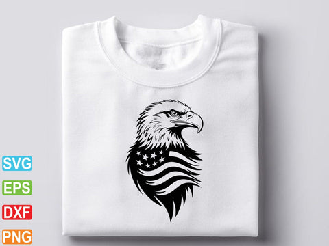 American Eagle Flag SVG, Distressed American SVG Creativeart88 