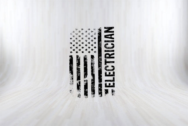 American Electrician USA Flag Funny Electrician SVG PNG Craft Cut File SVG SVG Print File 