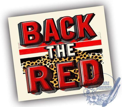 American Firefighter 20oz Skinny Tumbler, Back The Red Tumbler Png, Straight & Tapered Tumbler Wrap, Instant Digital Download Sublimation ToriDesigns 