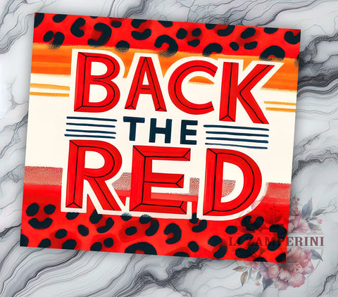 American Firefighter 20oz Tumbler Wrap PNG, Back The Red Tumbler Png, Straight & Tapered Tumbler Wrap, Instant Digital Download Sublimation Li Zamperini 