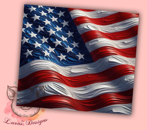 American Flag 4th of July 20oz Tumbler Png, Straight & Tapered Tumbler Png, American Flag Tumbler Png, Digital Download PNG Sublimation Lara' s Designs 