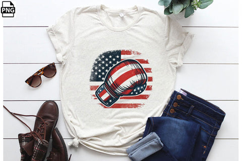 American Flag Boxing Gloves 4th Of July Clipart Bundle Printable File Sublimation Creativedesigntee 