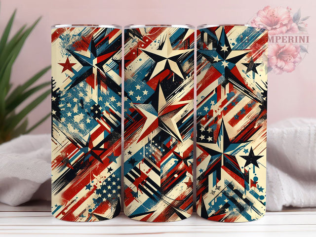 American Flag Stars & Stripes Tumbler Wrap, Red White Blue PNG, USA Flag Design, Stars And Stripes Wrap, 20oz Sublimation PNG, Fourth Of July Tumbler, American Pride Cup Sublimation Li Zamperini 