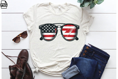 American Flag Sunglasses 4th Of July Clipart Bundle Printable File Sublimation Creativedesigntee 