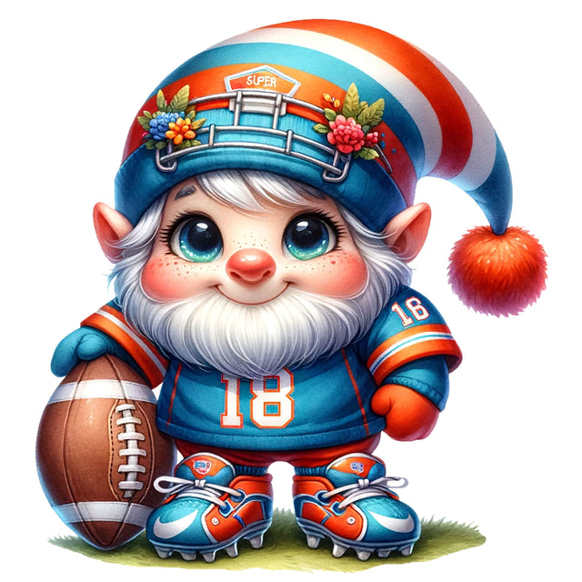 American Football Gnome Sublimation ,Illustrator Clipart,Quotes and Sayings,Food & Drink,On Sale, Print & Cut Sublimation Newmockups 