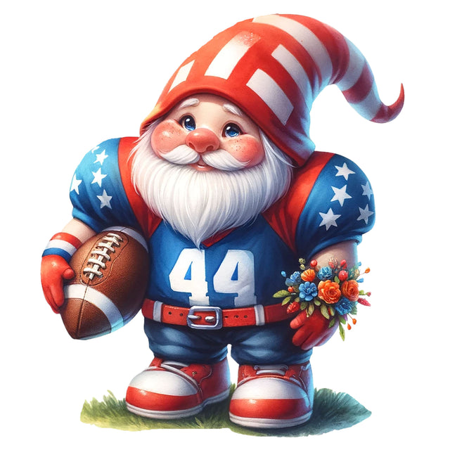 American Football Gnome Sublimation ,Illustrator Clipart,Quotes and Sayings,Food & Drink,On Sale, Print & Cut Sublimation Newmockups 
