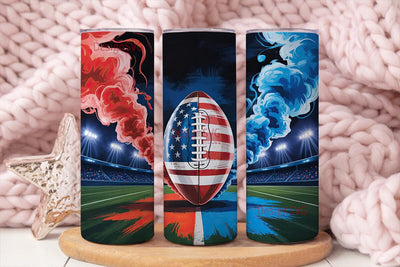 American Football Night Game 20oz Sublimation DesignSVG 