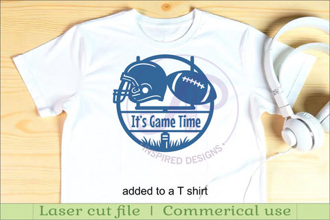 American football theme name wall art sign, SVG personalized SVG APInspireddesigns 