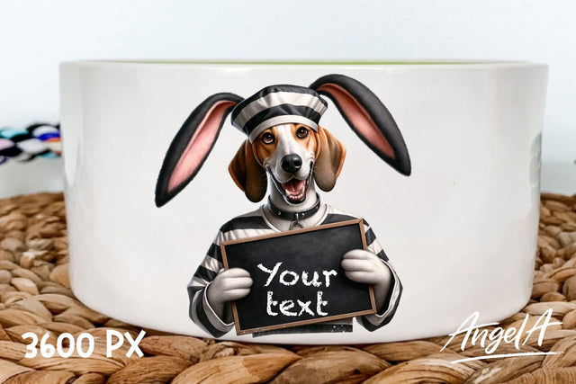 American foxhound / Easter dog clipart / bad bunny / dog PNG Sublimation Angelina Semenova 