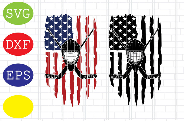 American Hockey Goalie Flag Svg, Ice Hockey Svg, Hockey SticksSvg, Winter Sport Svg, Jpg, Eps, Dxf Files SVG DigitalSvgFiles 