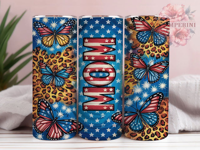 American Mom 4th of July Tumbler Wrap, 4th of July Tumbler, Patriotic Mom, Independence Day Tumbler, 20oz Tumbler Wrap, Sublimation Design, USA Tumbler Sublimation Li Zamperini 