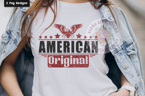 American Original - American Legend - 4th of July Png Sublimation Karma Genie Graphics 