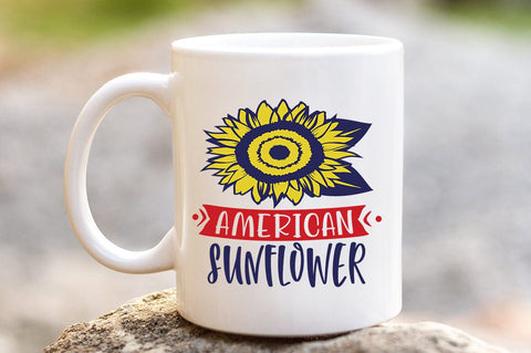 American sunflower SVG Design SVG Designangry 