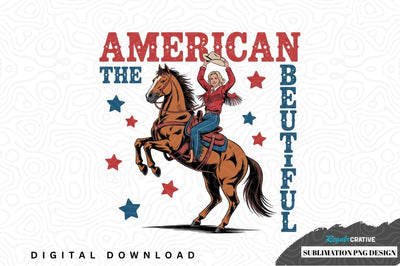 American the beautiful sublimation png design Sublimation Regulrcrative 