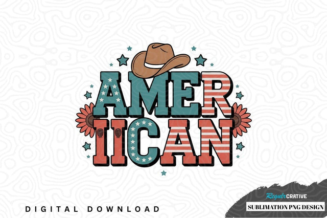 Americana sublimation png design Sublimation Regulrcrative 