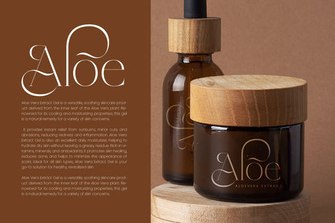 Amethys Mistralit - Modern Display Serif Font Letterena Studios 