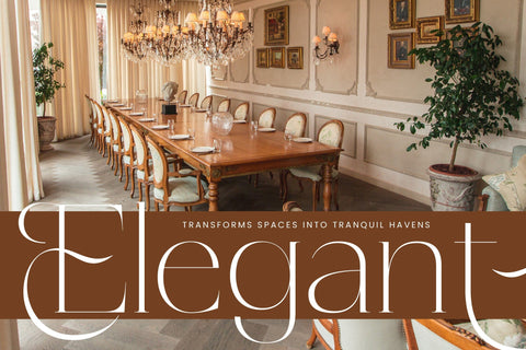 Amethys Mistralit - Modern Display Serif Font Letterena Studios 