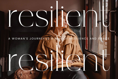 Amethys Mistralit - Modern Display Serif Font Letterena Studios 