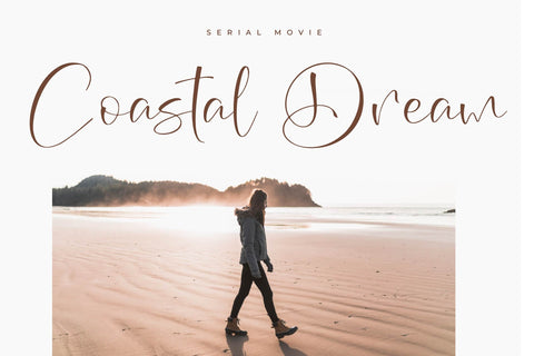 Amethysta Secret - Modern Freestyle Script Font Letterena Studios 