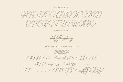 Amfenthari - Modern Signature Font Font Letterena Studios 