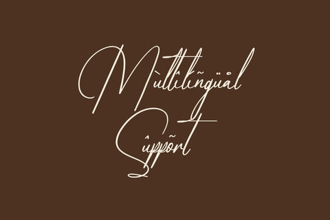 Amfenthari - Modern Signature Font Font Letterena Studios 