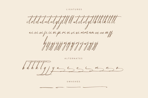 Amfenthari - Modern Signature Font Font Letterena Studios 