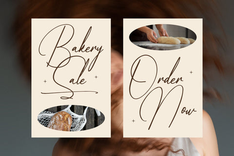 Amfenthari - Modern Signature Font Font Letterena Studios 