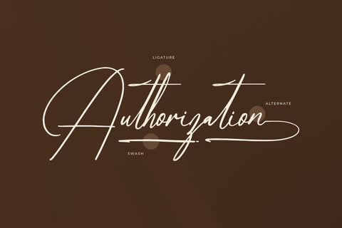 Amfenthari - Modern Signature Font Font Letterena Studios 