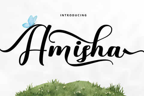 Amisha Font gatype 