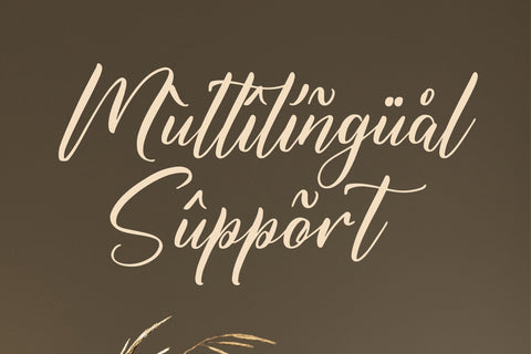 Amitesha Qowliran - Modern Handwritten Font Font Letterena Studios 