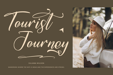 Amitesha Qowliran - Modern Handwritten Font Font Letterena Studios 