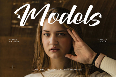 Amladen Bohiga - Modern Bold Script Font Letterena Studios 